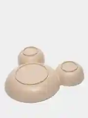 Белый тарелка Микки Маус