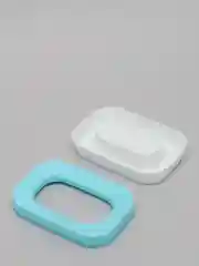 Бирюзовый мыльница открытая "Эллиса"