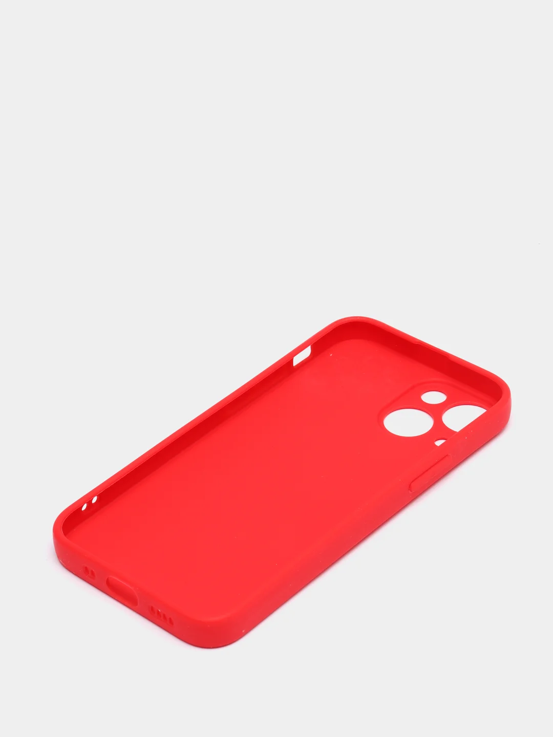 Красный чехол iPhone 11 14 13 12 Pro Mini Plus XR 7 8 SE 2020 силиконовый (Айфон ХР Про Мини Плюс)