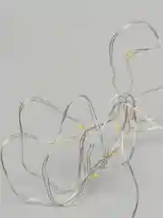Белый светодиодная гирлянда на батарейках