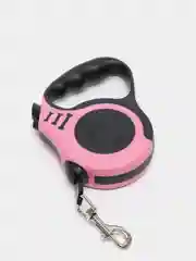 Розовый поводок рулетка для собак и кошек 5м, KOSHO