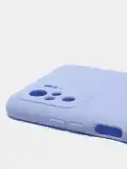 Голубой чехол силиконовый для Xiaomi Redmi 9T Note 7 8 10 Pro Max 10S
