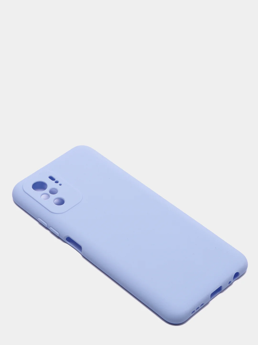 Голубой чехол силиконовый для Xiaomi Redmi 9T Note 7 8 10 Pro Max 10S