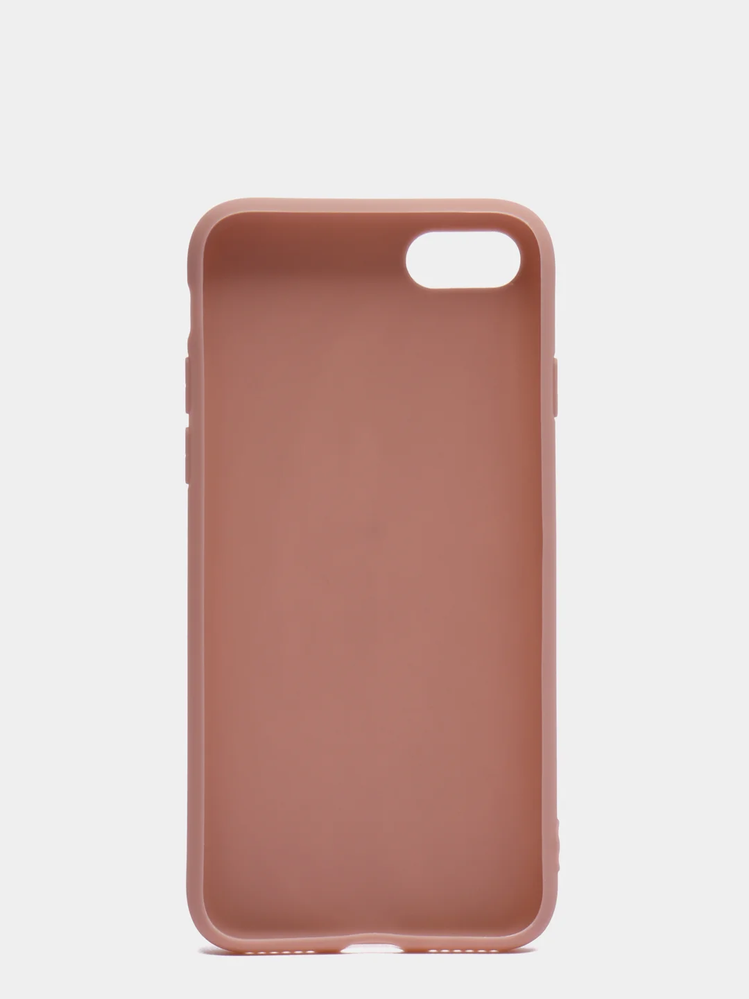 Бежевый чехол силиконовый на iPhone 5, 5s, 6, 6s, 7, 8, SE 2020, X, XR, XS Max, 12 14 Pro, 13 mini