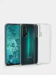 Чехол Huawei Honor 20 Pro прозрачный силиконовый (Хуавей Хонор 20 Про)