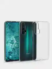 Чехол Huawei Honor 20 Pro прозрачный силиконовый (Хуавей Хонор 20 Про)