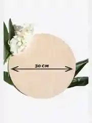 Круглые подставки под торты, из дерева