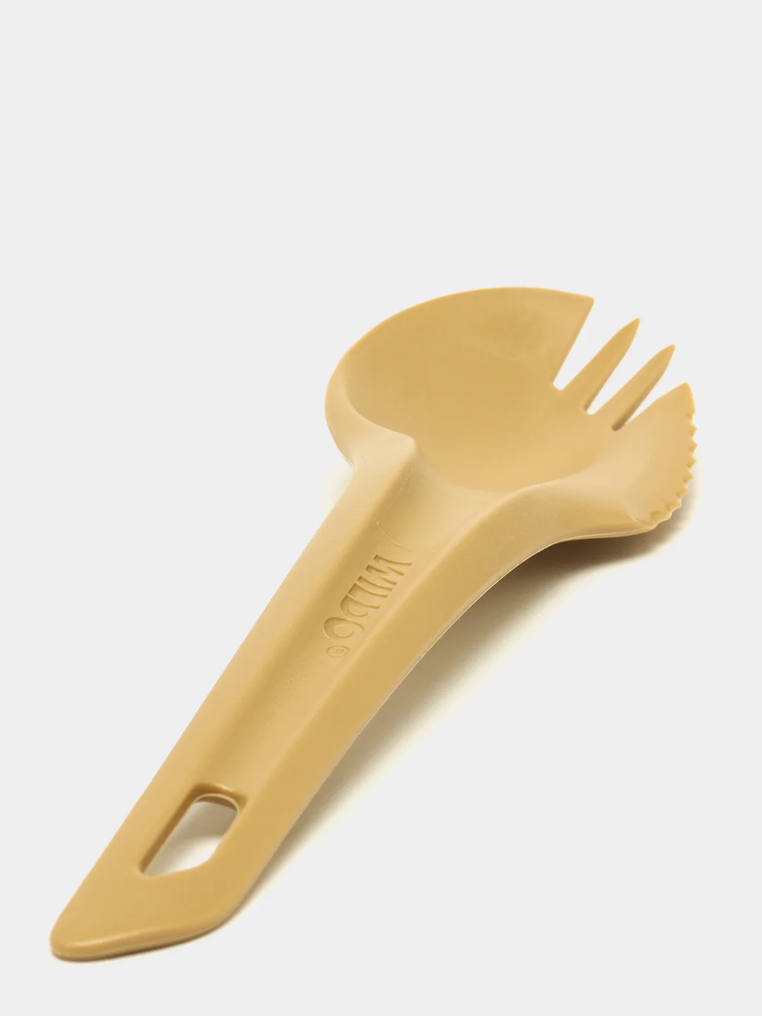 Бежевый ложко-вилко-нож Wildo Spork - набор столовых приборов