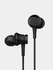 Черный наушники проводные Mi In-Ear Headphones Basic