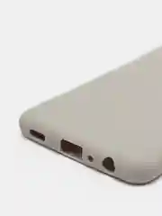 Серый чехол для Samsung Galaxy A22 / M32 / M22 силиконовый