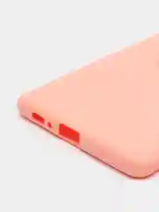 Коралловый чехол Samsung Galaxy S10 Lite, Самсунг Галакси С10 Лайт силиконовый с кольцом-держателем