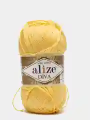 Светло-жёлтый пряжа Alize Diva 100% Микрофибра 100г 350м