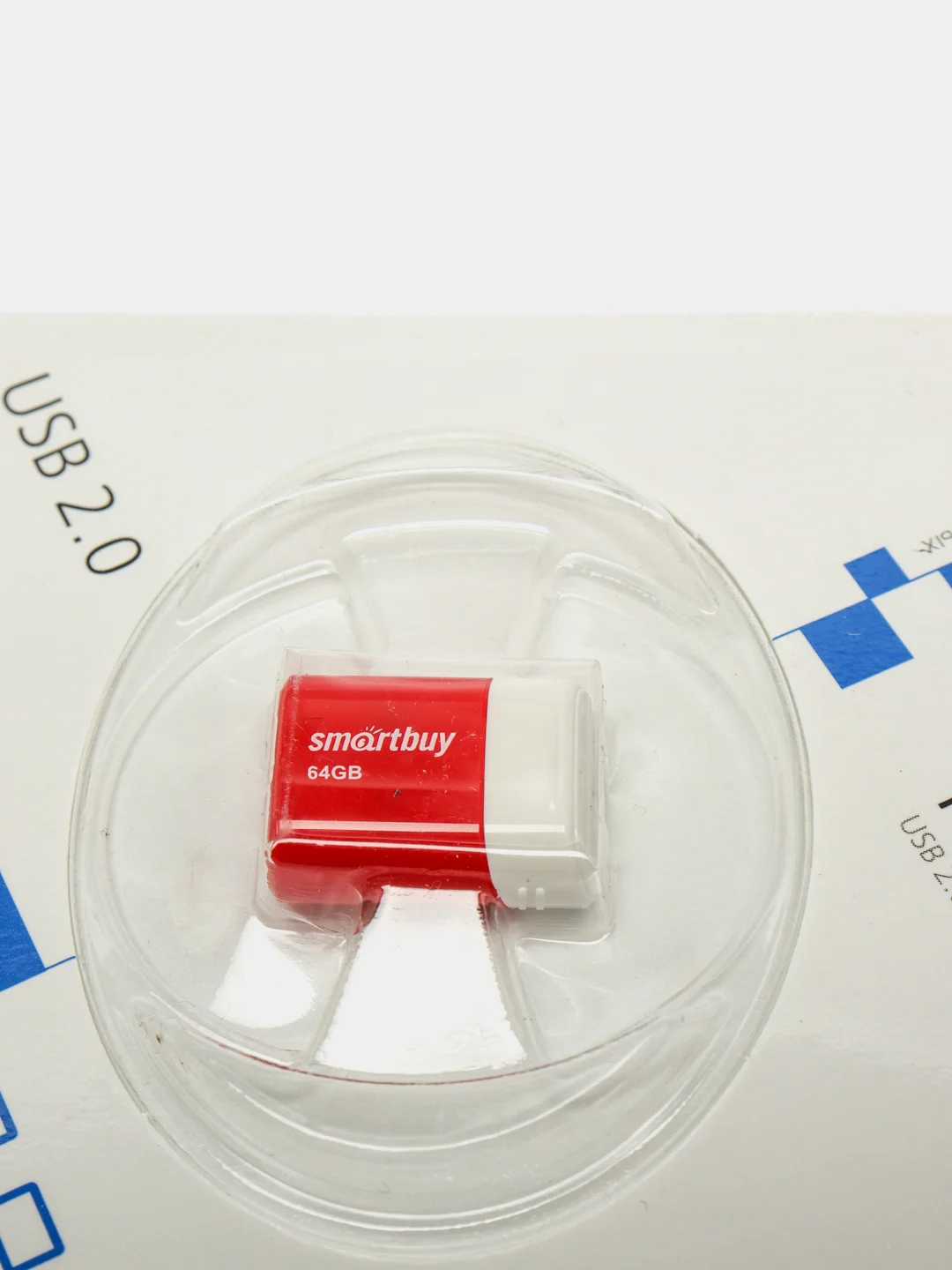 Красный флешка SmartBuy USB flash drive 64GB Lara