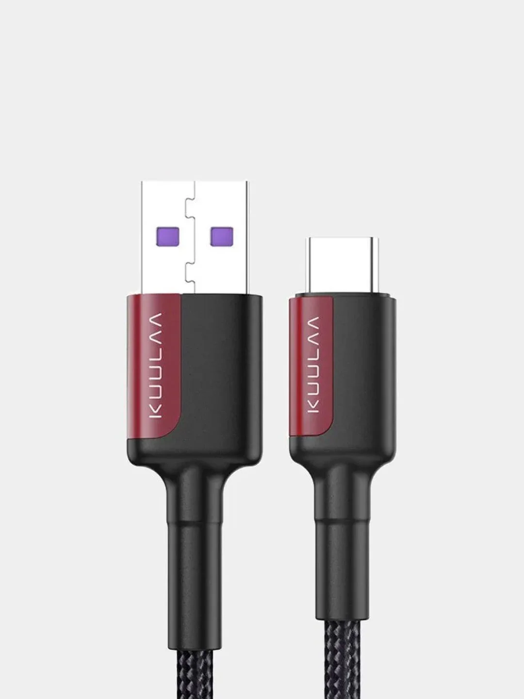 Красный кабель быстрой зарядки Type-C=USB 5A QC3.0, huawei honor, кабель для передачи данных