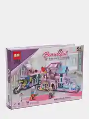 Лавандовый конструктор 4в1 Beautiful Сказочный город, 166-175 деталей, 6+