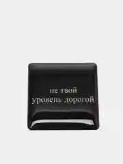 Серый 3d наклейки стикеры на телефон "The bеst"