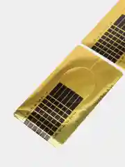 Формы для наращивания ногтей, узкие, золото, фасовка 50, 100 штук