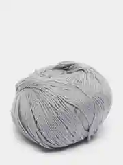 Серый пряжа YarnArt Baby Cotton, хлопок, акрил, 50 г, 165 м