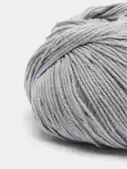 Серый пряжа YarnArt Baby Cotton, хлопок, акрил, 50 г, 165 м