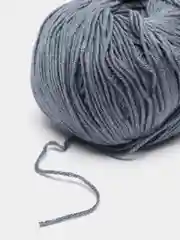 Синий меланж пряжа YarnArt Baby Cotton, хлопок, акрил, 50 г, 165 м