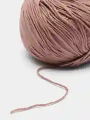 Коричневый пряжа YarnArt Baby Cotton, хлопок, акрил, 50 г, 165 м