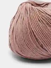 Коричневый пряжа YarnArt Baby Cotton, хлопок, акрил, 50 г, 165 м