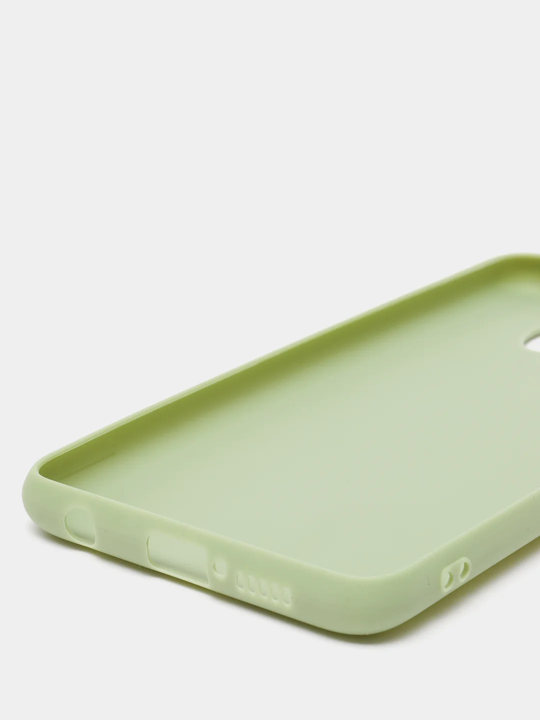 Зеленый чехол на Xiaomi Poco X3 (NFC) / X3 Pro силиконовый, сяоми поко