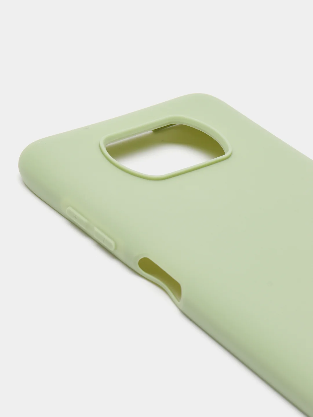 Зеленый чехол на Xiaomi Poco X3 (NFC) / X3 Pro силиконовый, сяоми поко
