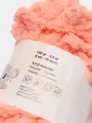 Коралловый пряжа Koala Baby New Puffy, 100 г, 9 м