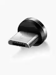 Серебряный магнитный кабель без разъема 3А, разъёмы MicroUSB, Type-C, Lightning для Андроид, iPhone