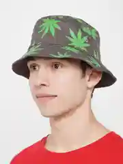 Аметистовый панама принт конопля
