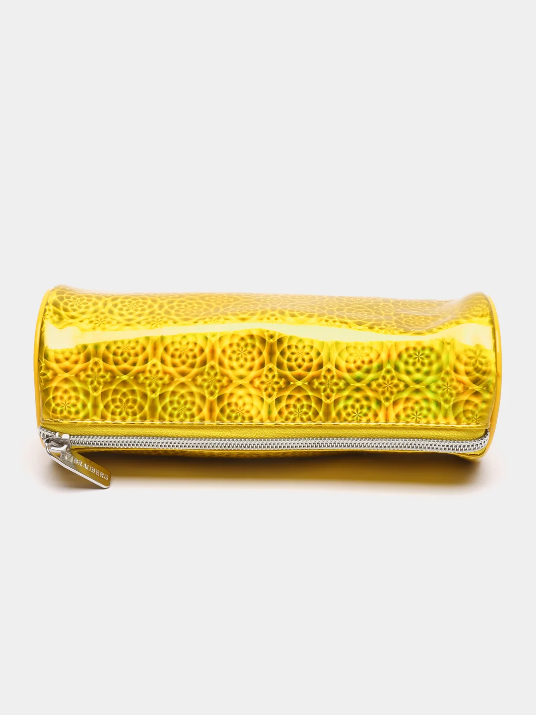 Пенал-тубус BRAUBERG, мягкий, "Glitter Gold", 20х7х7 см, 229016
