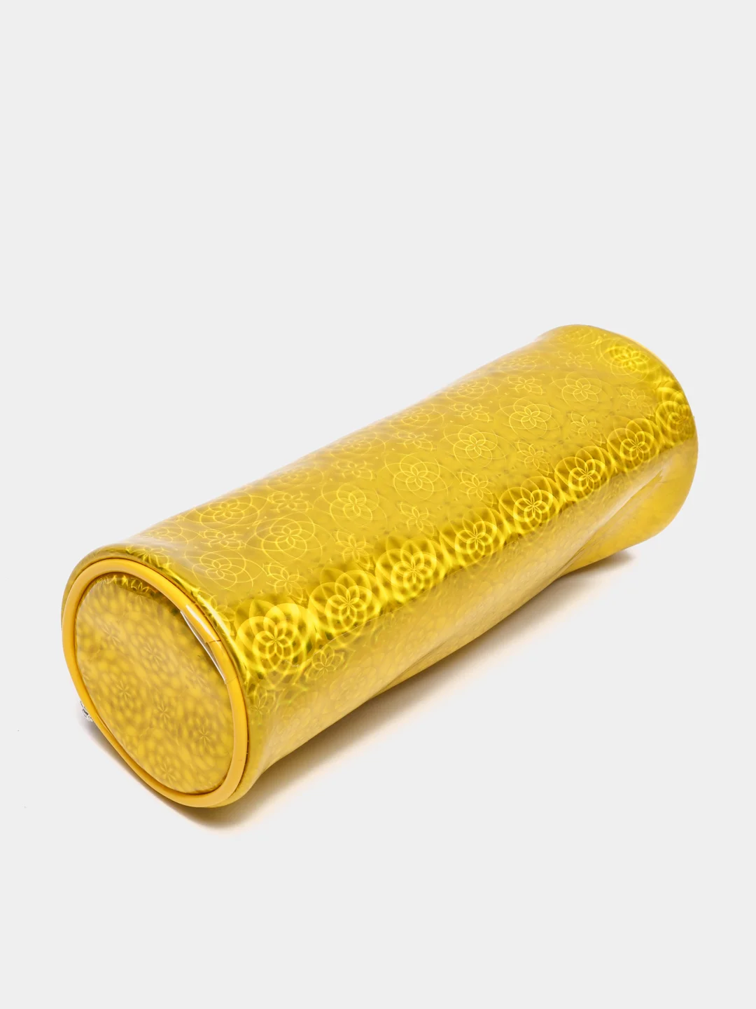 Пенал-тубус BRAUBERG, мягкий, "Glitter Gold", 20х7х7 см, 229016