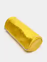 Пенал-тубус BRAUBERG, мягкий, "Glitter Gold", 20х7х7 см, 229016
