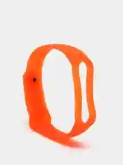 Красный ремешок для Xiaomi Mi Band 5 / 6, силиконовый, прозрачный