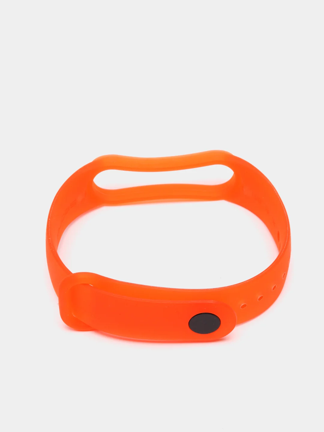 Красный ремешок для Xiaomi Mi Band 5 / 6, силиконовый, прозрачный