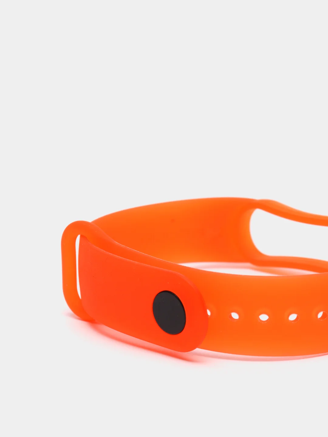 Красный ремешок для Xiaomi Mi Band 5 / 6, силиконовый, прозрачный