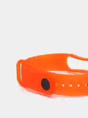 Красный ремешок для Xiaomi Mi Band 5 / 6, силиконовый, прозрачный