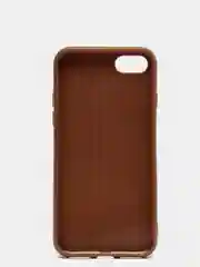 Коричневый чехол для Apple iPhone 7, 8, силиконовый, ребристый, 8 цветов