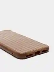 Коричневый чехол для Apple iPhone 7, 8, силиконовый, ребристый, 8 цветов