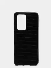 Черный чехол для Huawei P30 Lite/P40/P40Lite/P40 Pro/Honor 8S/8A/Y5 19/Y6 19/Y6p, вставка из кожи