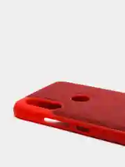 Красный чехол джинсовый для Xiaomi Redmi Go/A2 Lite/4X/5/5+/6/6A/6 Pro/7/7A/Poco F1