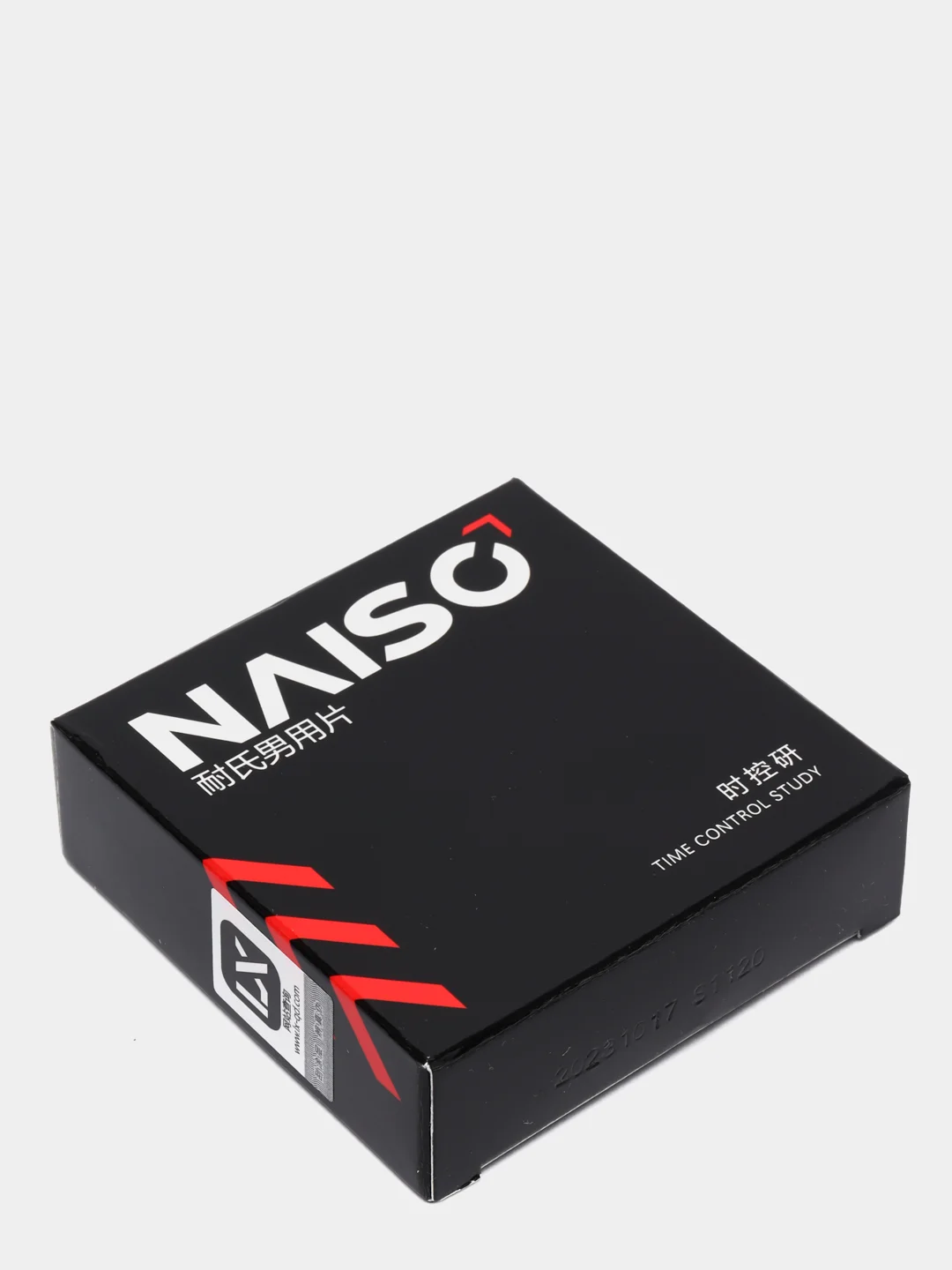 Черный салфетки с пролонгирующим эффектом для пениса NAISO, салфетка пролонгатор для эрекции