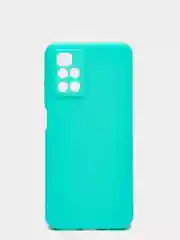 Бирюзовый чехол для Xiaomi Redmi 10 силиконовый