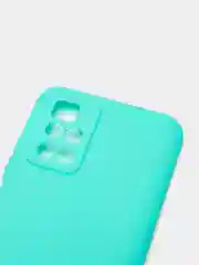 Бирюзовый чехол для Xiaomi Redmi 10 силиконовый