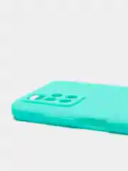 Бирюзовый чехол для Xiaomi Redmi 10 силиконовый
