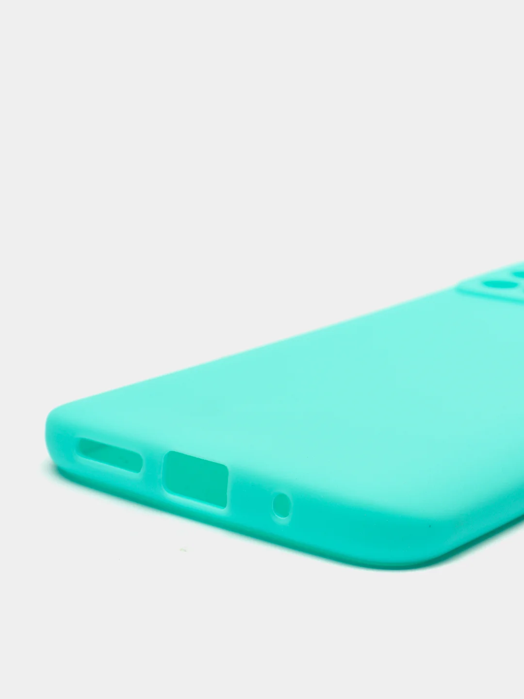 Бирюзовый чехол для Xiaomi Redmi 10 силиконовый