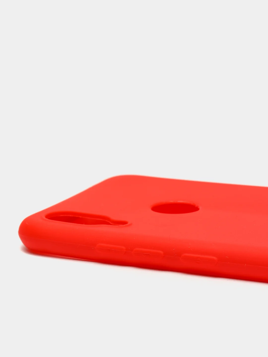 Алый чехол Xiaomi Redmi Note 7 силиконовый цветной матовый (Сяоми Редми Нот 7)