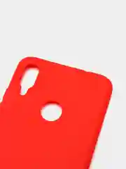 Алый чехол Xiaomi Redmi Note 7 силиконовый цветной матовый (Сяоми Редми Нот 7)