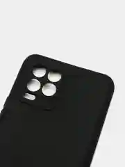 Черный чехол Realme 8 / Realme 8 Pro Реалми 8 / 8 Про силиконовый цветной матовый